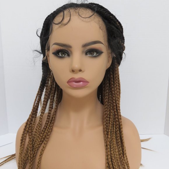 Outre Knotless Triangle Part Braids HD Lace Frontal Wig - Picture 5 of 15